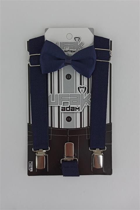 Babydonat Ufak Adam Papyon Askı Seti Lacivert