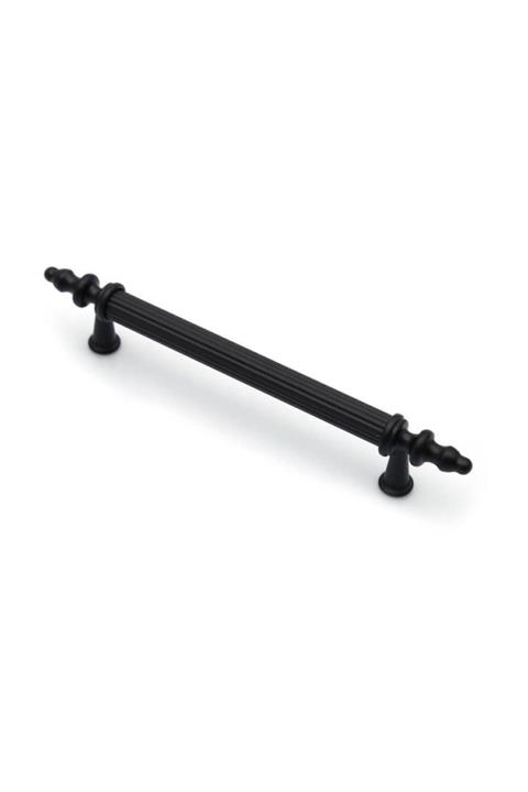 TRS MOBAKS Trsi Kumru Asos Mat Siyah Dolap Çekmece Vestiyer Muftak Kulpu  224 mm