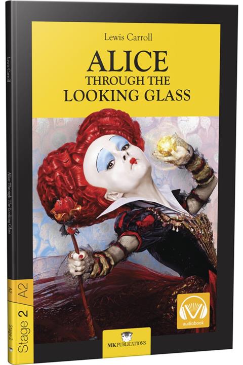 MK Publications Ingilizce Okuma Kitabı Stage-2 Alice Through The Looking Glass Karekod Dinlemeli