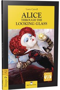 MK Publications Ingilizce Okuma Kitabı Stage-2 Alice Through The Looking Glass Karekod Dinlemeli