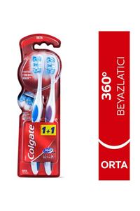 Colgate Optik Beyaz Diş Fırçası Orta 1+1