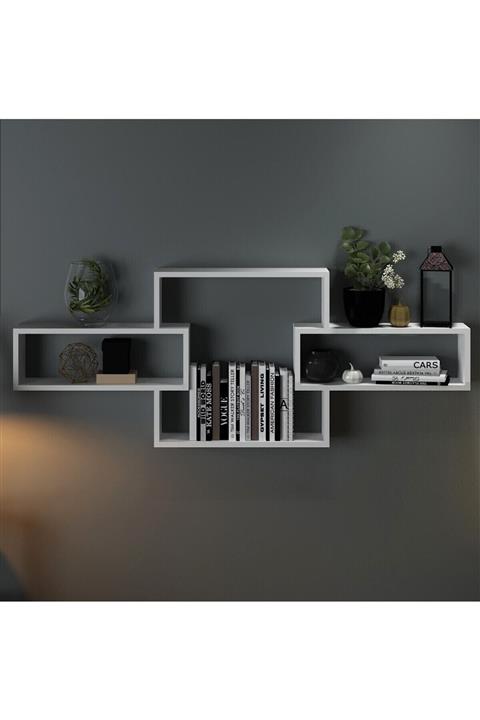 Sanal Mobilya Base Duvar Rafı Parlak Beyaz 152.026.023.749