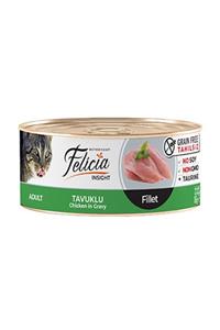 Felicia Tahılsız Tavuklu Fileto Yaş Kedi Konservesi 85 gr