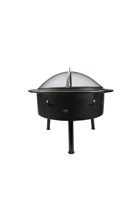 Greenmall Siyah Bahçe Şöminesi