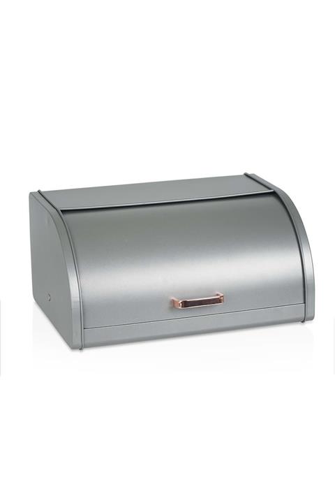 ACAR Gri Metal Ekmek Kutusu (ch)alg-011038/4