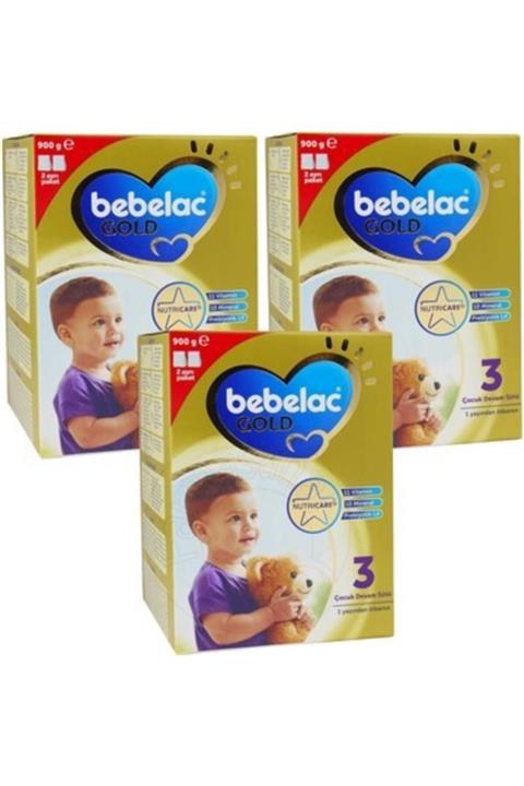 Bebelac Gold 3 900 Gr 3 Lü Paket
