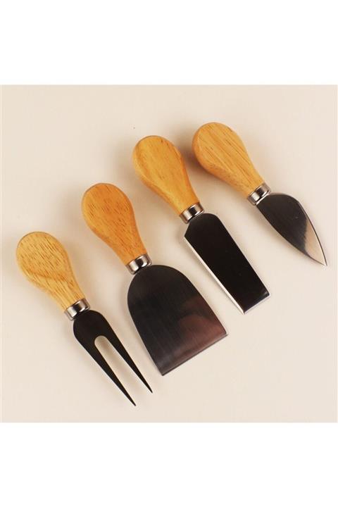 Perotti Evo Bambu Saplı Peynir Sunum Seti 4 Lü