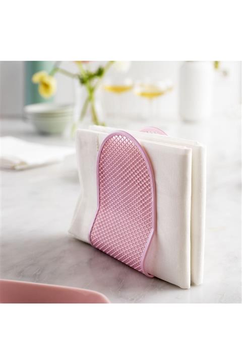 IKEA Pembe Natverk Peçetelik