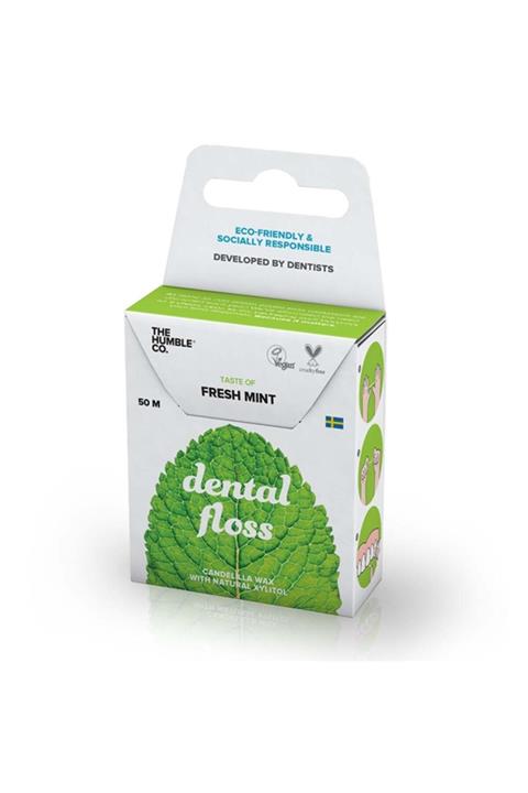 Humble Brush The Humble Co Doğal Diş Ipi 50 m Nane