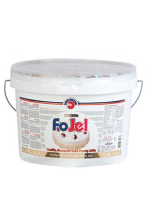 FO Vanilya Aromalı Soğuk Pasta Jeli 7 Kg