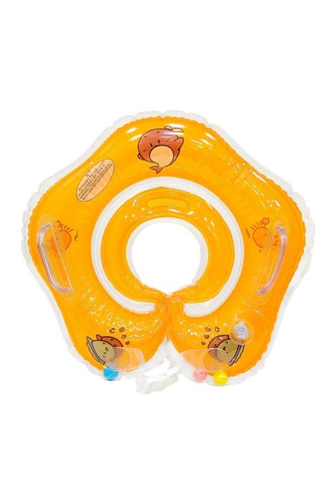 Nubutik's Erkek Bebek Turuncu Desenli Yüzme Boyun Simidi