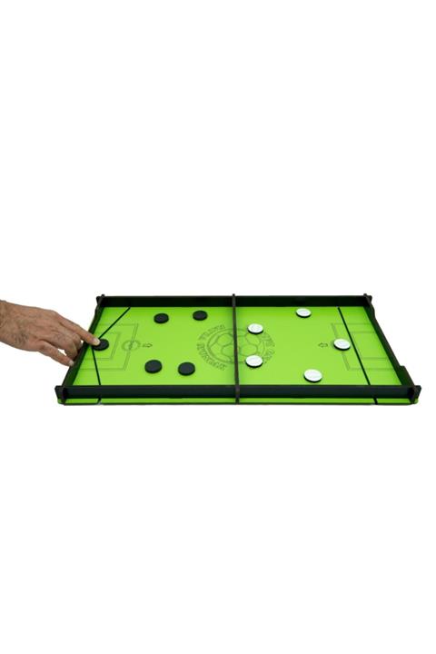 Kayra Şut Ve Gol Lastik Fırlatmalı Hızlı Sapan Parmak Futbol Oyunu Büyük Boy