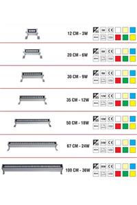 AK LED AYDINLATMA Kırmızı Duvar Boyama 120 cm