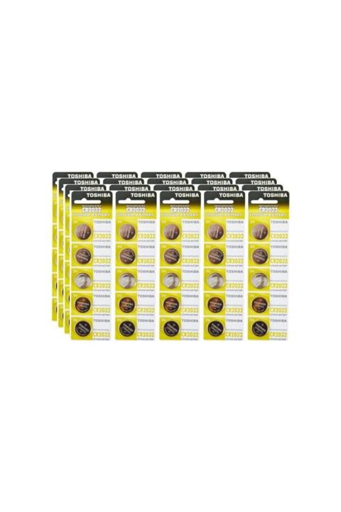 Toshiba Cr 2032 3v Lithium 100'lü Özel Pil Paketi
