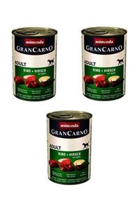 Animonda Grand Carno Sığır Etli Ördekli Köpek Konservesi 400 gr X6