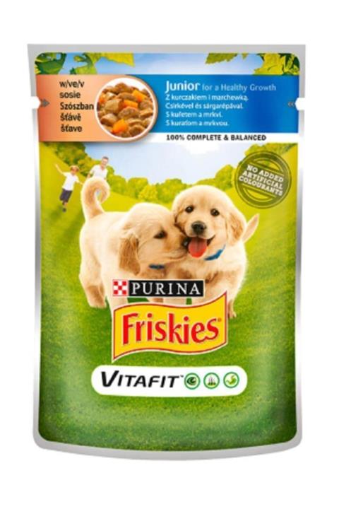 Friskies Purina Tavuk Etli Yavru Köpek Konservesi 100 Gr