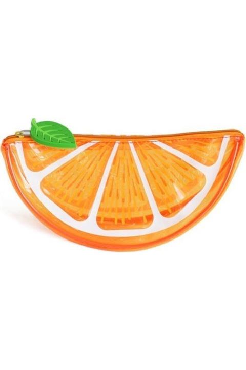 pape Portakal Şeffaf Kalemkutu 1717,