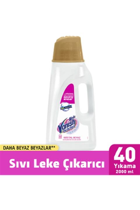 Vanish Kosla Gold Çamaşır Leke Çıkarıcı Sıvı 2000 ml Beyazlar İçin