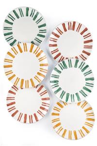 Lombardino Softline 16 Cm 6’lı Tatlı Tabağı Seti