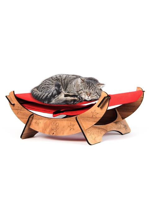 Ankaflex Kedi Yatağı Aksesuarı Kedi Evi Kedi Oyuncak Kedi Sallanan Yatak