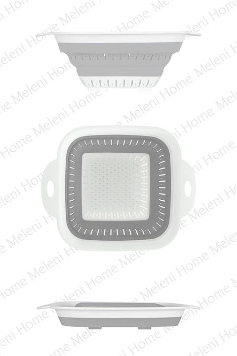 Meleni Home Katlanır Kare Akordiyon Süzgeç