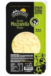 Gündoğdu Rende Mozzarella Pizza Için Tek Kullanımlık 200 gr