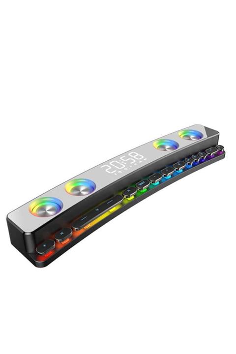 FUJİMAX Soaiy Sh39 Gaming Bluetooth Hoparlör Kablosuz Taşınabilir Ses Bombası Extra Bass