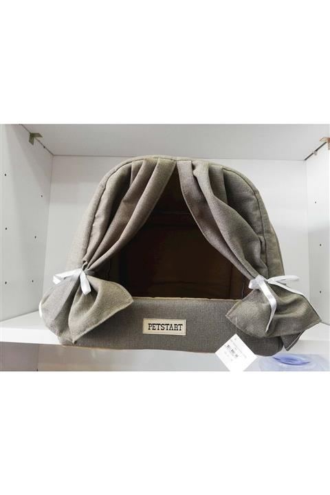 PUKİPET Perdeli Kumaş Yuvası Bej