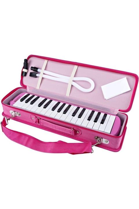 Brons 32 Tuşlu Pembe Melodika