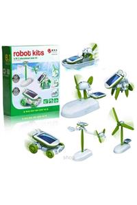 modern tekno Güneş Enerjili Robot Oluşturma Seti Solar Kit (6 In 1)