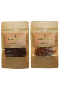 Ada Natural Kiraz Sapı 50 Gr. Mısır Püskülü 50 Gr. Detoks Çayı, Yaz Kürü