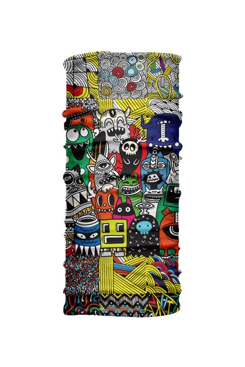 motoride Karikatür Balaklava