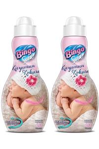 Bingo Soft Yumuşatıcı Konsantre 1440Ml (2 Li Set) Kuzumun Kokusu Pembe (Hipoalerjenik)