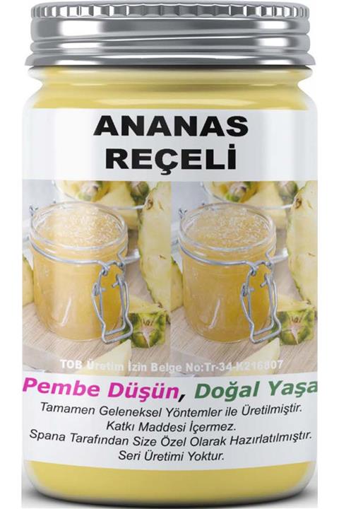 SPANA Ananas Reçeli Ev Yapımı Katkısız 330gr