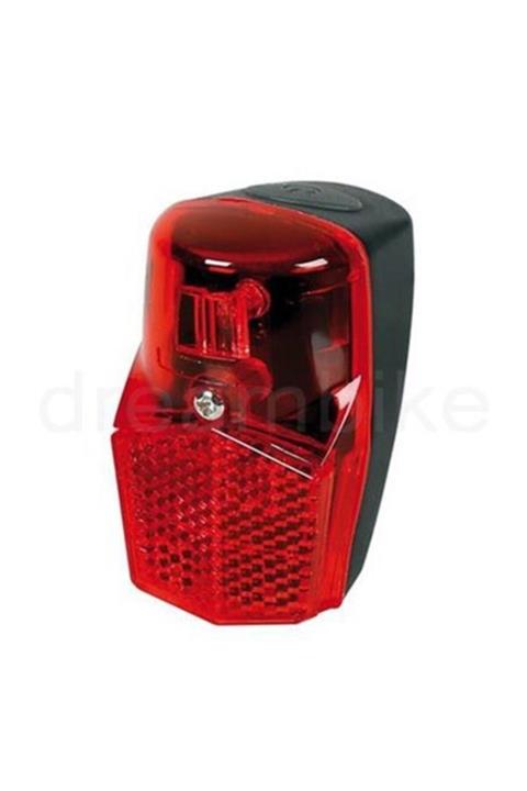 Lampa Bisiklet Reflektörlü Led Stop Lambası Pilli 93595