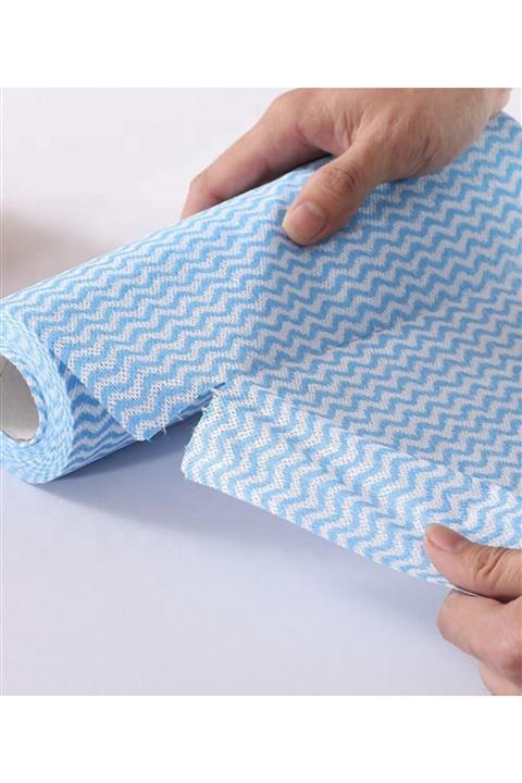 Liber Quickie Wipes Mutfak Ve Banyolar Için Rulo Bez Temizlik Kağıdı 3'lü Paket 30 Yaprak