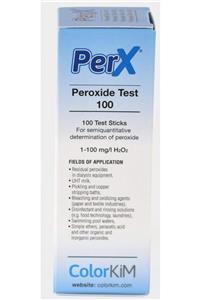 COLORKİM Yerli, Perx - Hidrojen Peroksit Test 100 Çubukları.100 Adet.