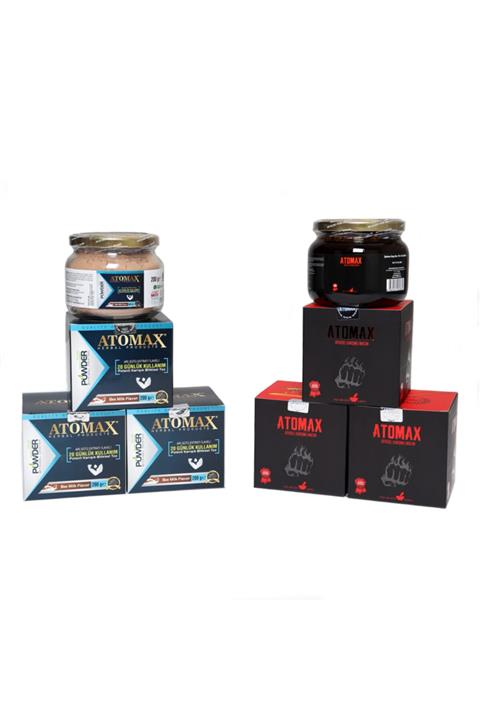 Atomax Kilo Almaya Yardımcı Propolisli Bitkisel Toz ve Macun