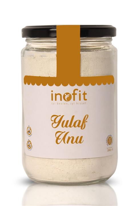 İnofit Katkısız Taş Değirmen Yulaf Unu - 250 Gr