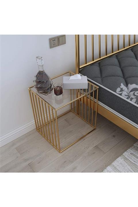 zey designer Metal Gold Komodin