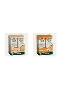 Starbucks Latte Serisi Premium Kahve Karışımı Seti (caffe Latte-caramel Latte)