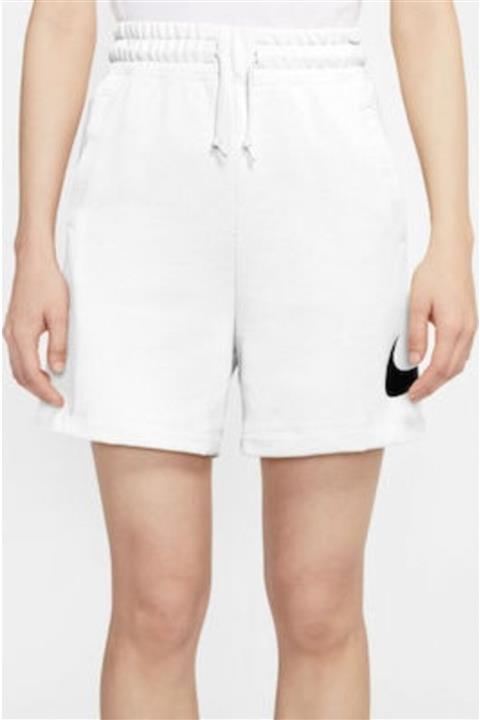 Nike Swsh Ft Kadın Beyaz Antrenman Şortu Cj3833-100