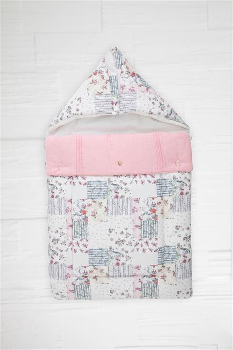 Babydola %100 Pamuk Karışık Desen Baskılı Kız Bebek Kundak