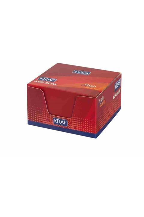KRAF Küp Blok Beyaz 8x8 Cm 115g