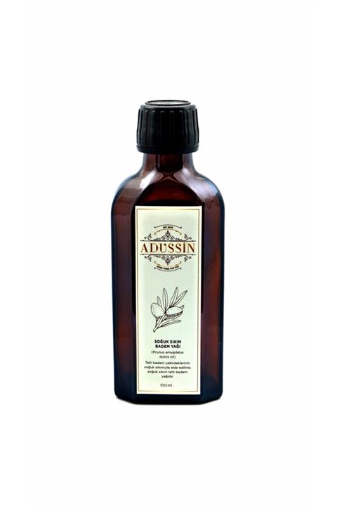 Adussin Soğuk Sıkım Tatlı Badem Yağı Aromaterapi Ve Cilt Bakım Yağları-100 ml