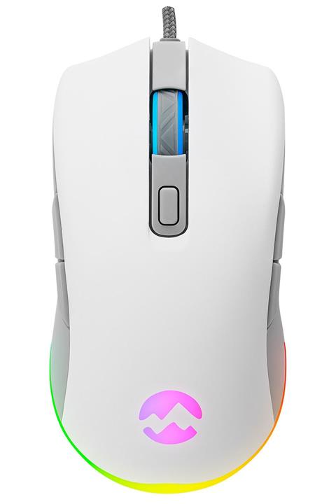 Rampage Everest SGM-L1 LUMOS 6400 DPI  Usb Beyaz/gri Gaming Oyuncu Mouse