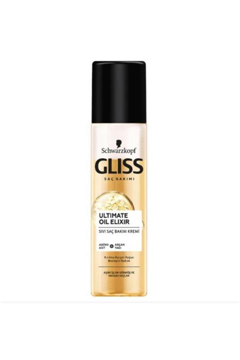 Gliss Sıvı Saç Kremi Ultimate Oil Elixir 200 Ml