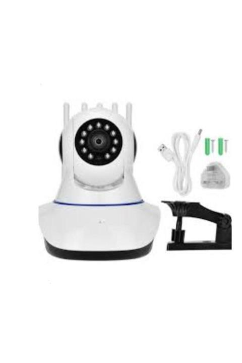 modern tekno 360° Wifi Ip Güvenlik Kamera 5 Antenli Gece Görüşlü Sensörlü Harekete Duyarlı Sesli 5-antenli-camera