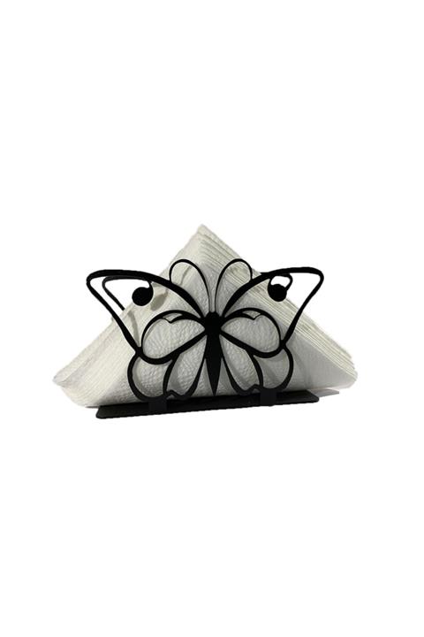 Tualle Kelebek Figürlü Peçetelik