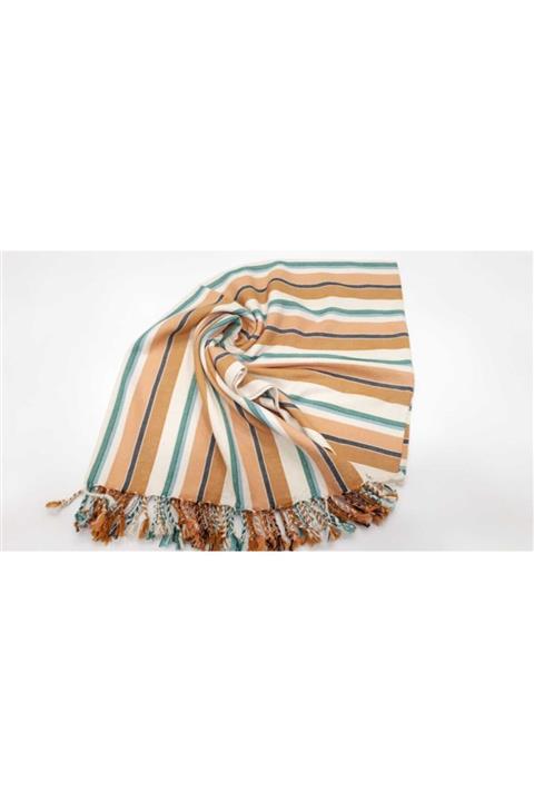 Peshtemal And Peshkir by HAKAN Tekstil Orange Peştemal